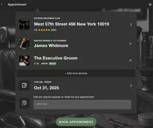Embedded Booking